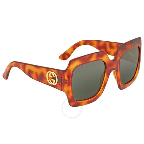 gucci brown square oversized sunglasses|authentic gucci oversized sunglasses.